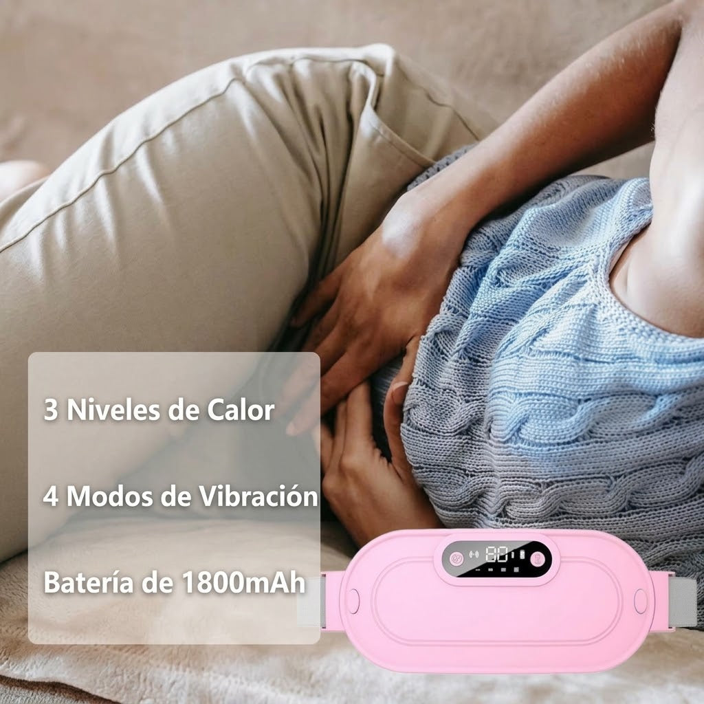 Cinturón Térmico Recargable para Cólicos y Dolores Musculares