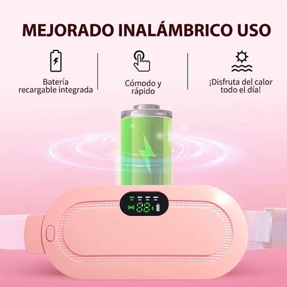Cinturón Térmico Recargable para Cólicos y Dolores Musculares
