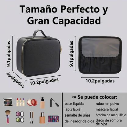 Cosmetiquera / Neceser con Espejo LED