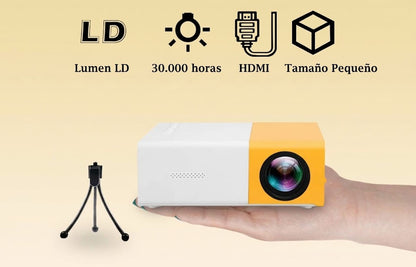 Mini Proyector Portátil Para Cine En Casa