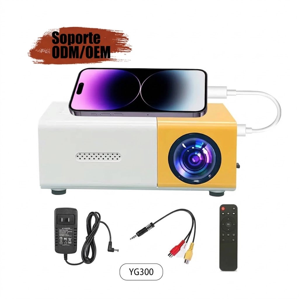 Mini Proyector Portátil Para Cine En Casa