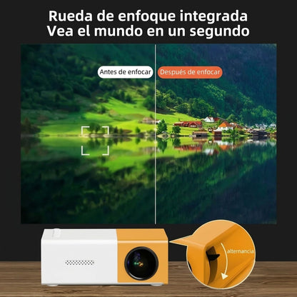 Mini Proyector Portátil Para Cine En Casa